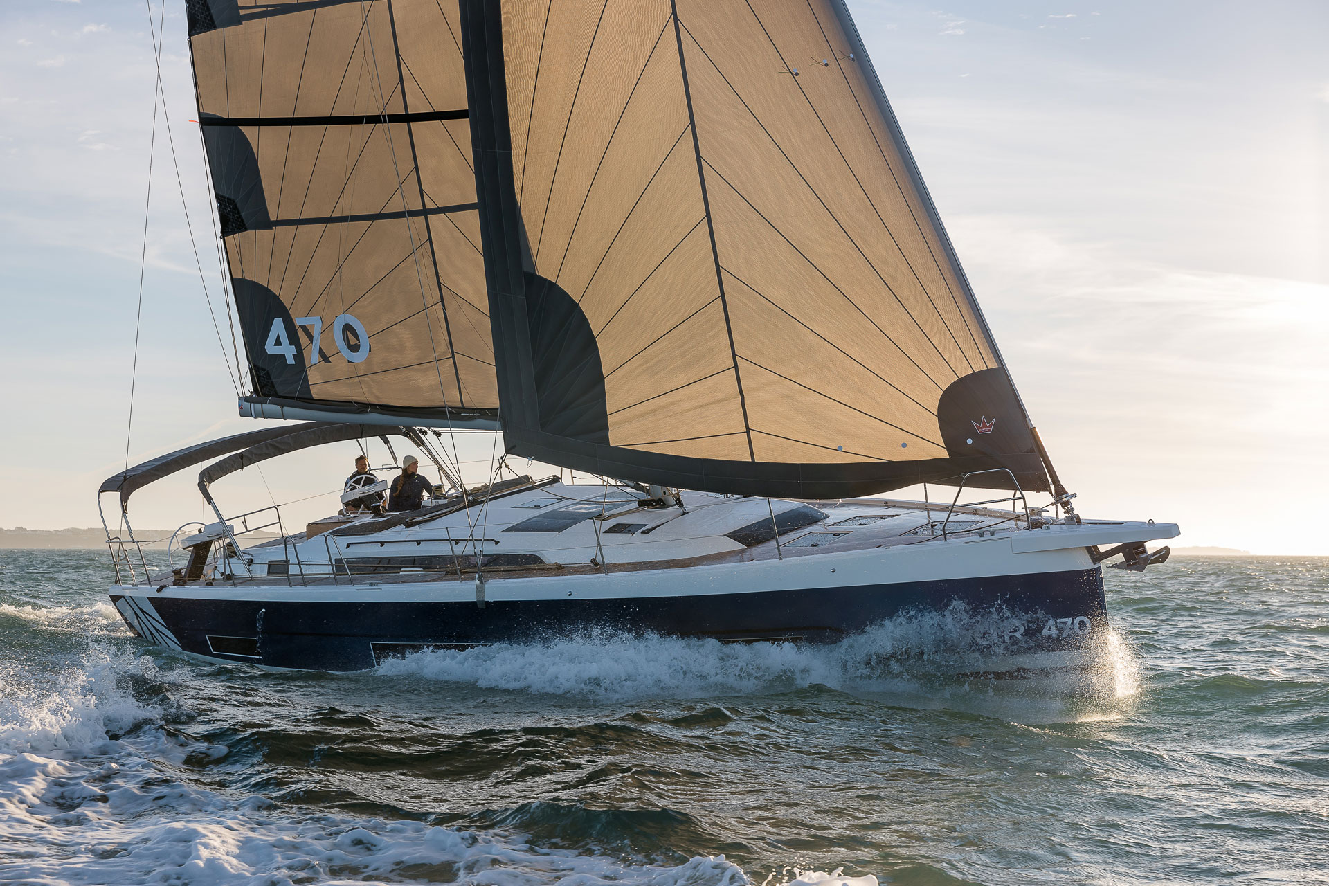 Dufour 470 (4+1cab/ 4 WC) „Dufour 470“ als Charteryacht