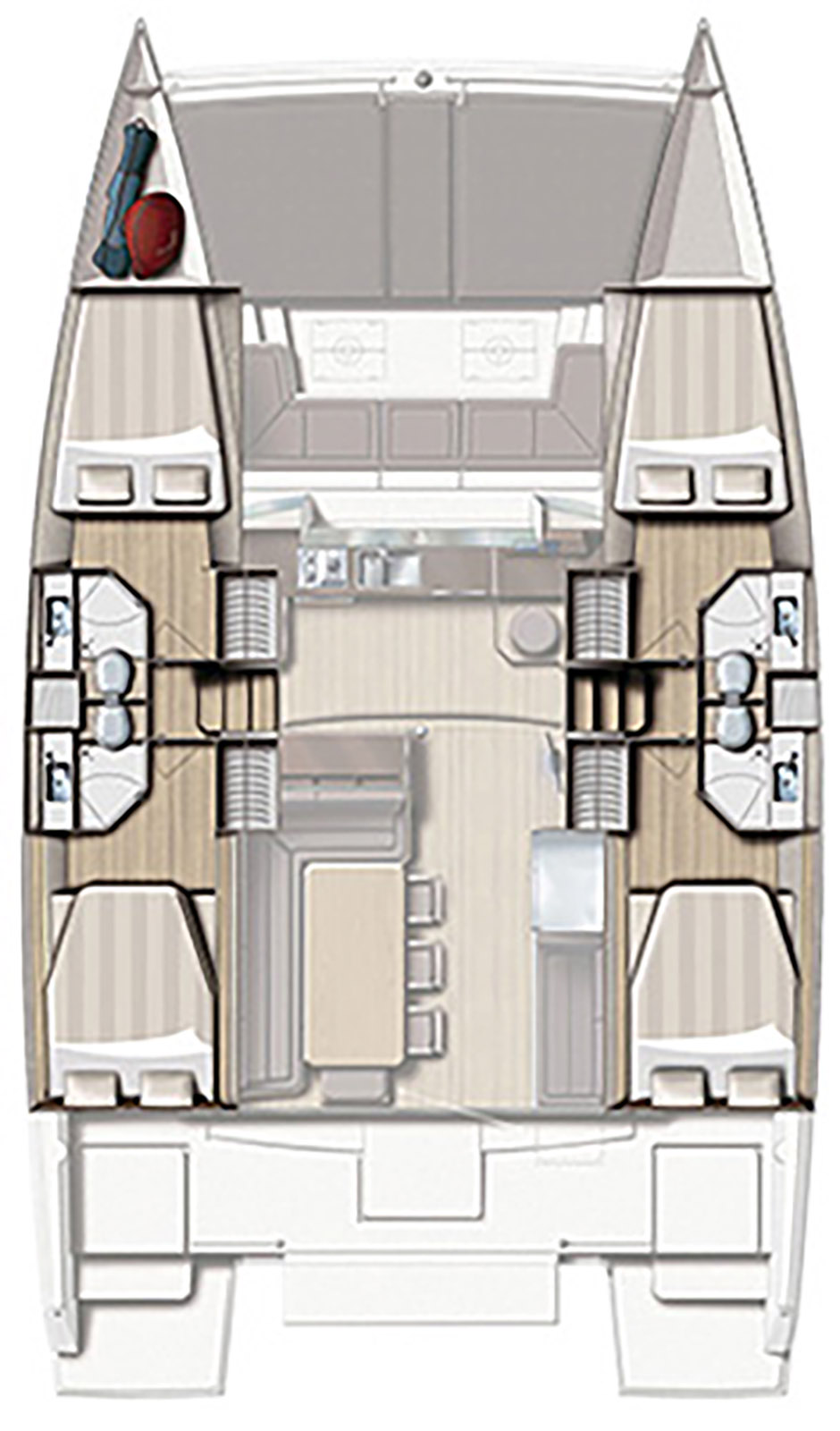 Bali 4.3 (4+2Cab/4wc) Sketch