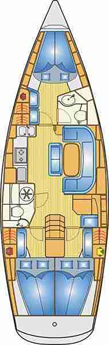 Bavaria Cruiser 40 Sketch