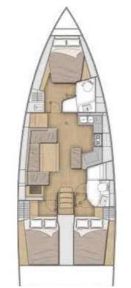 Oceanis 40.1 Sketch