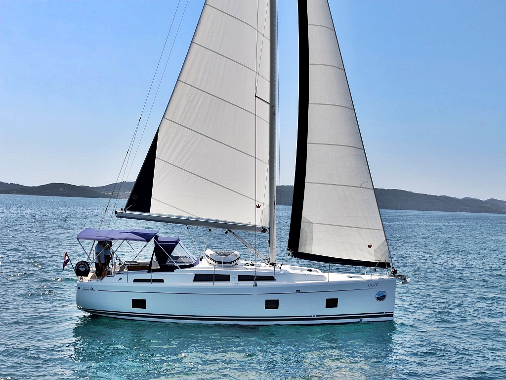 Hanse 418 „Eva“ als Charteryacht