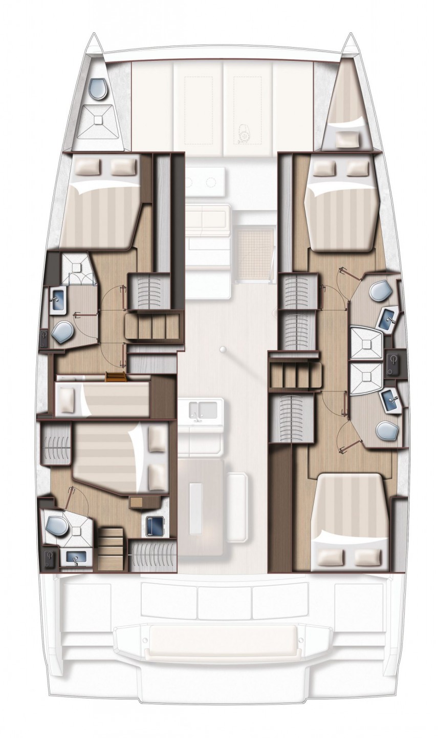 Bali 4.6 - 5 + 1 cab. Sketch
