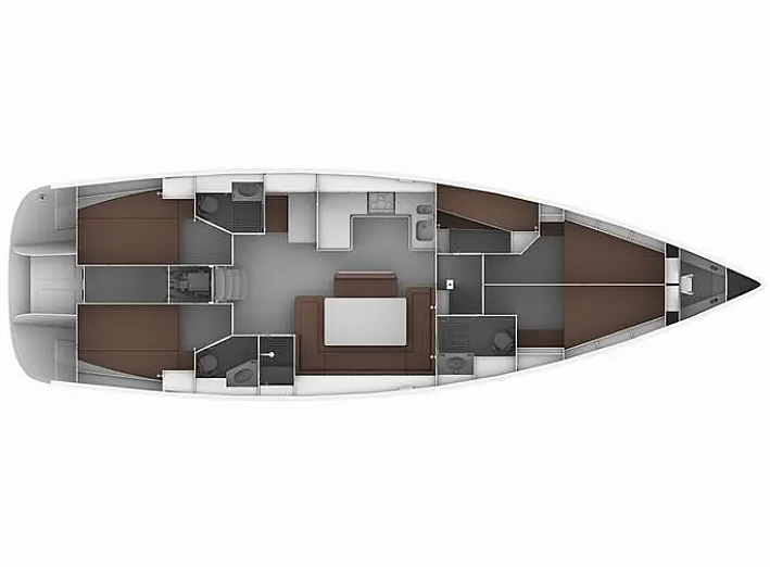 Bavaria Cruiser 50 Sketch