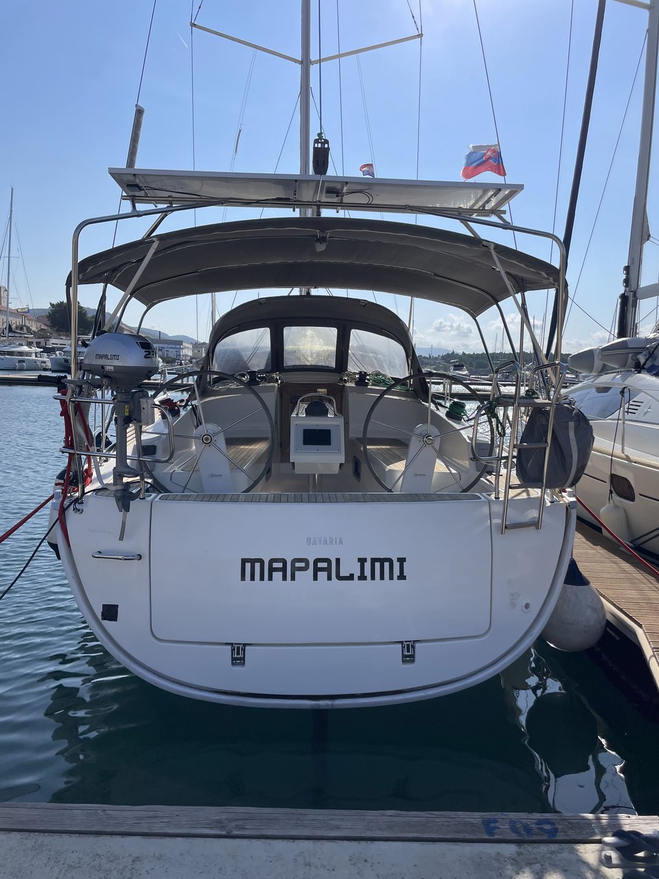 Bavaria Cruiser 37 „Mapalimi“ als Charteryacht