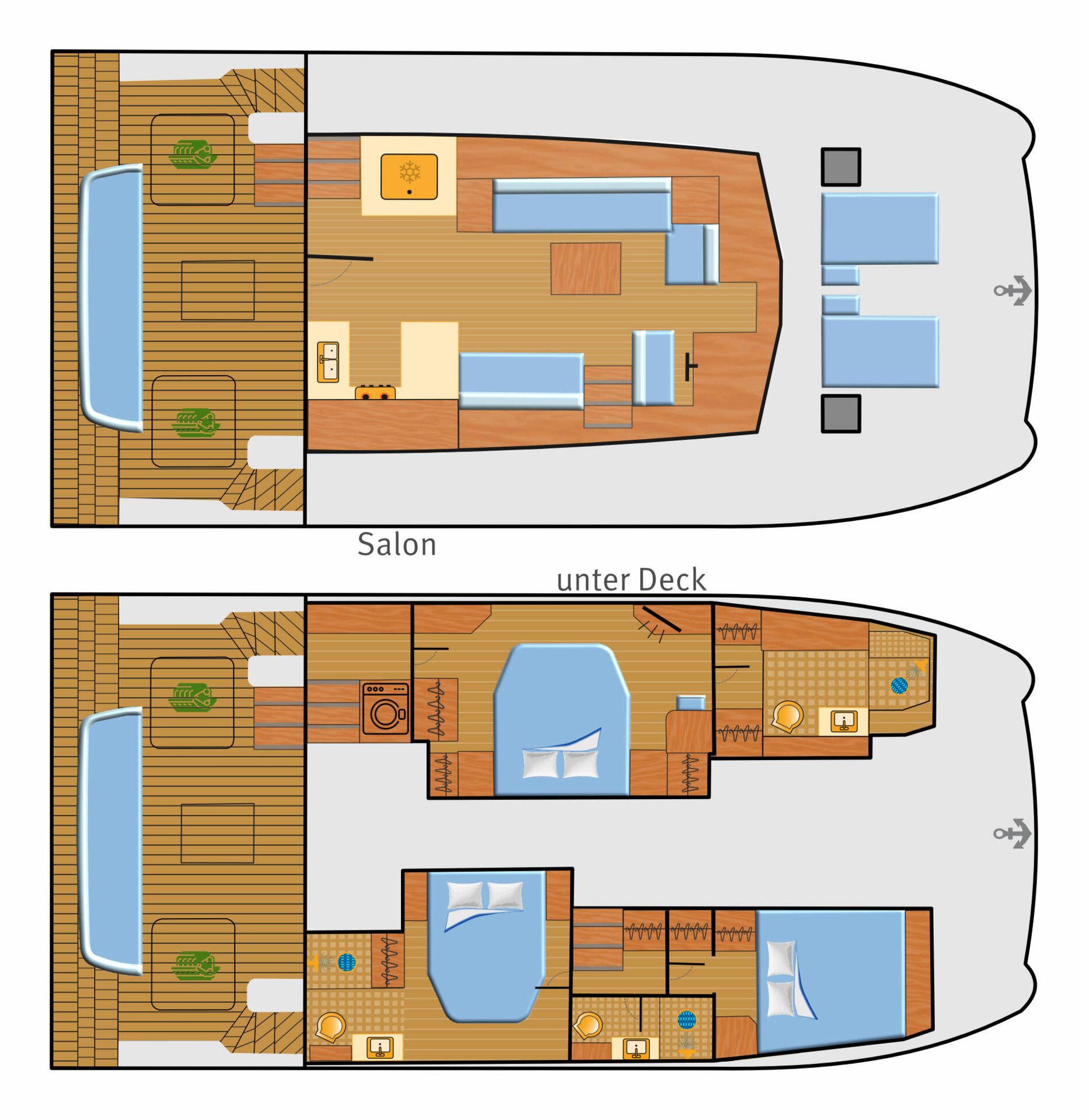 Fountaine Pajot MY6 Sketch