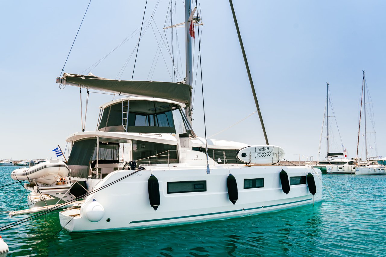 Lagoon 46 (4+1cab) „Sea Energy I“ als Charteryacht