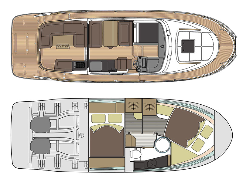 Marex 330 Scandinavia Sketch