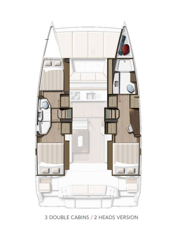 Bali Catsmart OW „Gaja“ als Charteryacht