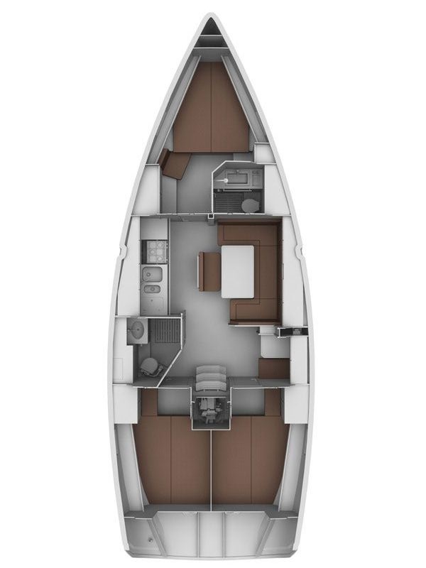 Bavaria Cruiser 40 Sketch