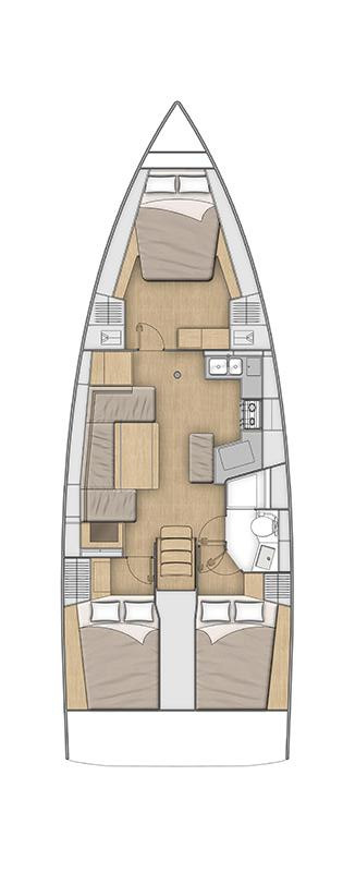 Oceanis 40.1 „Dimitra“ als Charteryacht