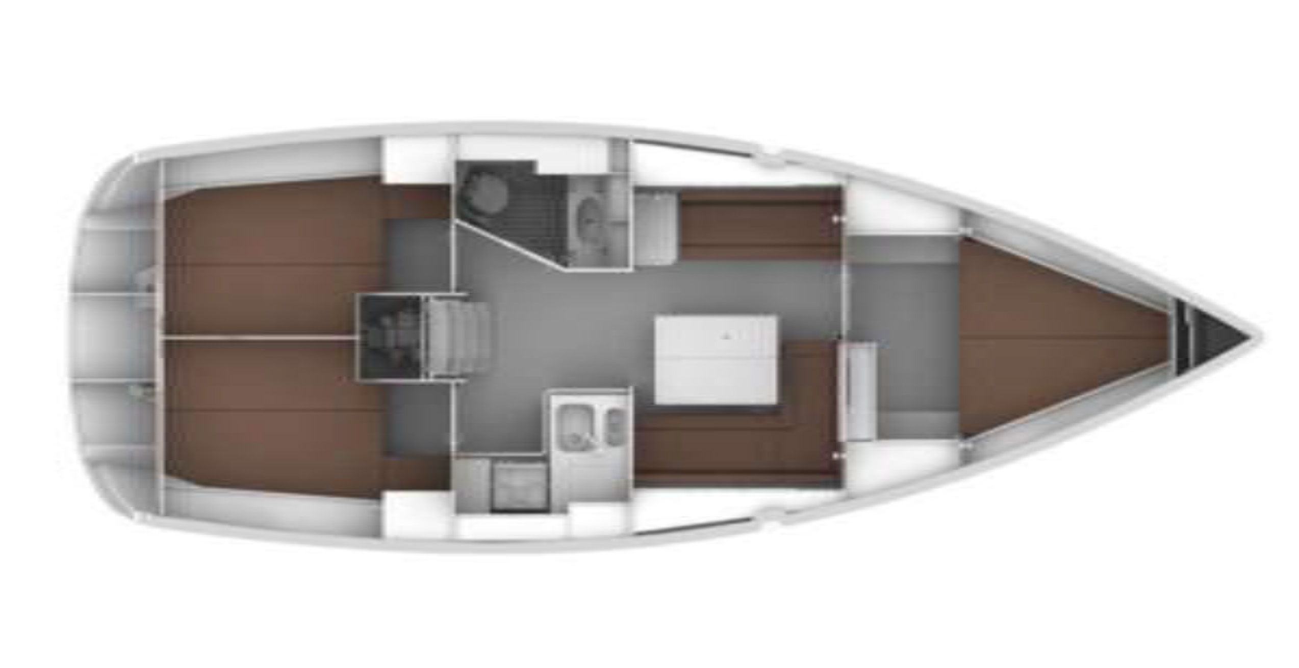 Bavaria Cruiser 36 (3 cab) Sketch