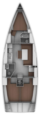 Bavaria Cruiser 40 Sketch