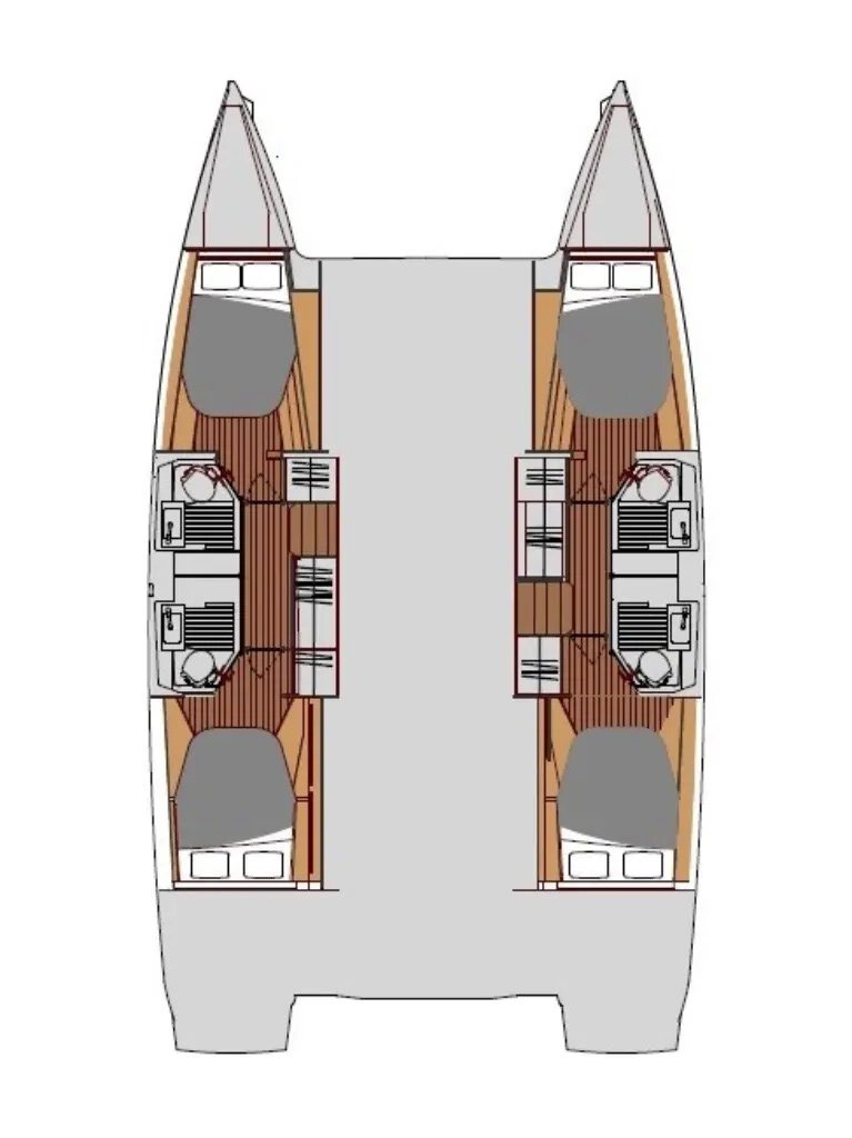 Astréa 42 (4+2cab) Sketch