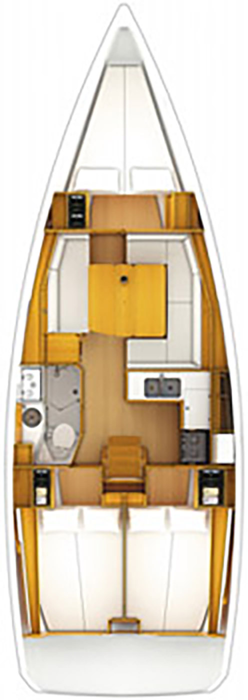 Sun Odyssey 379 Sketch