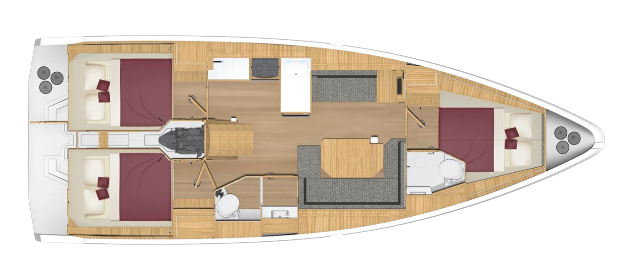 Bavaria C38 Sketch