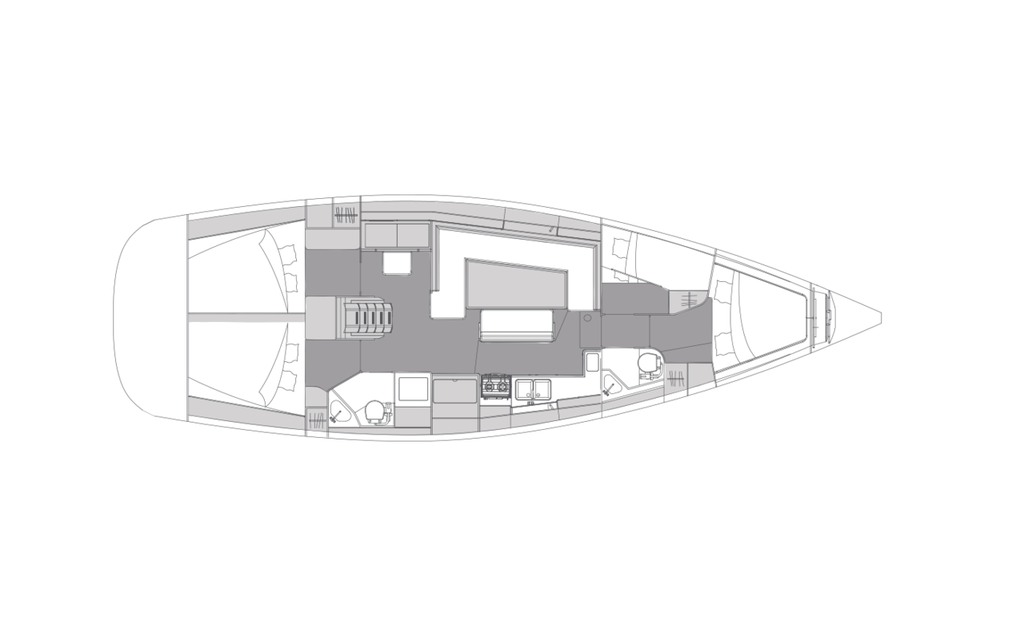 Elan Impression 45.1 (4cab) Sketch