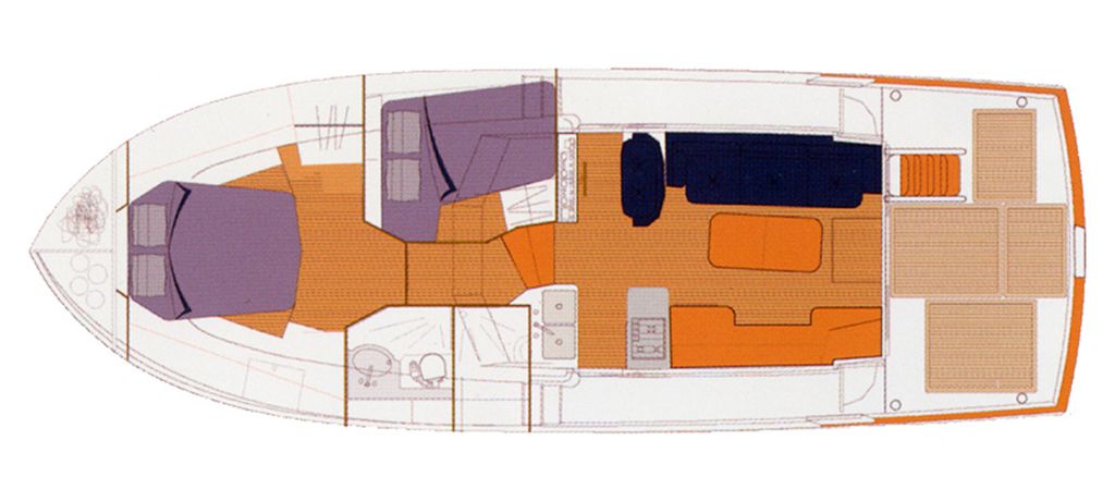 Swift Trawler 42 Sketch