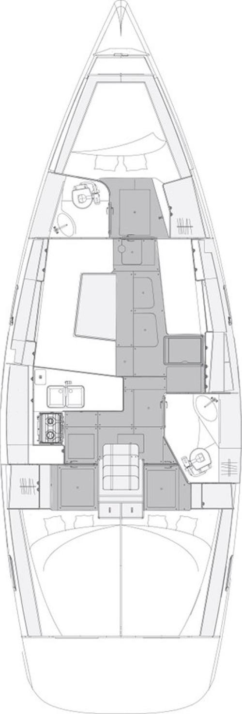 Grundriss von Elan Impression 40.1 Oto