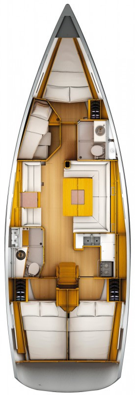 Sun Odyssey 449 Sketch
