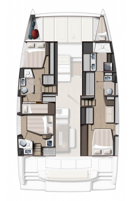 Bali 4.6 - 4 + 1 cab. Sketch