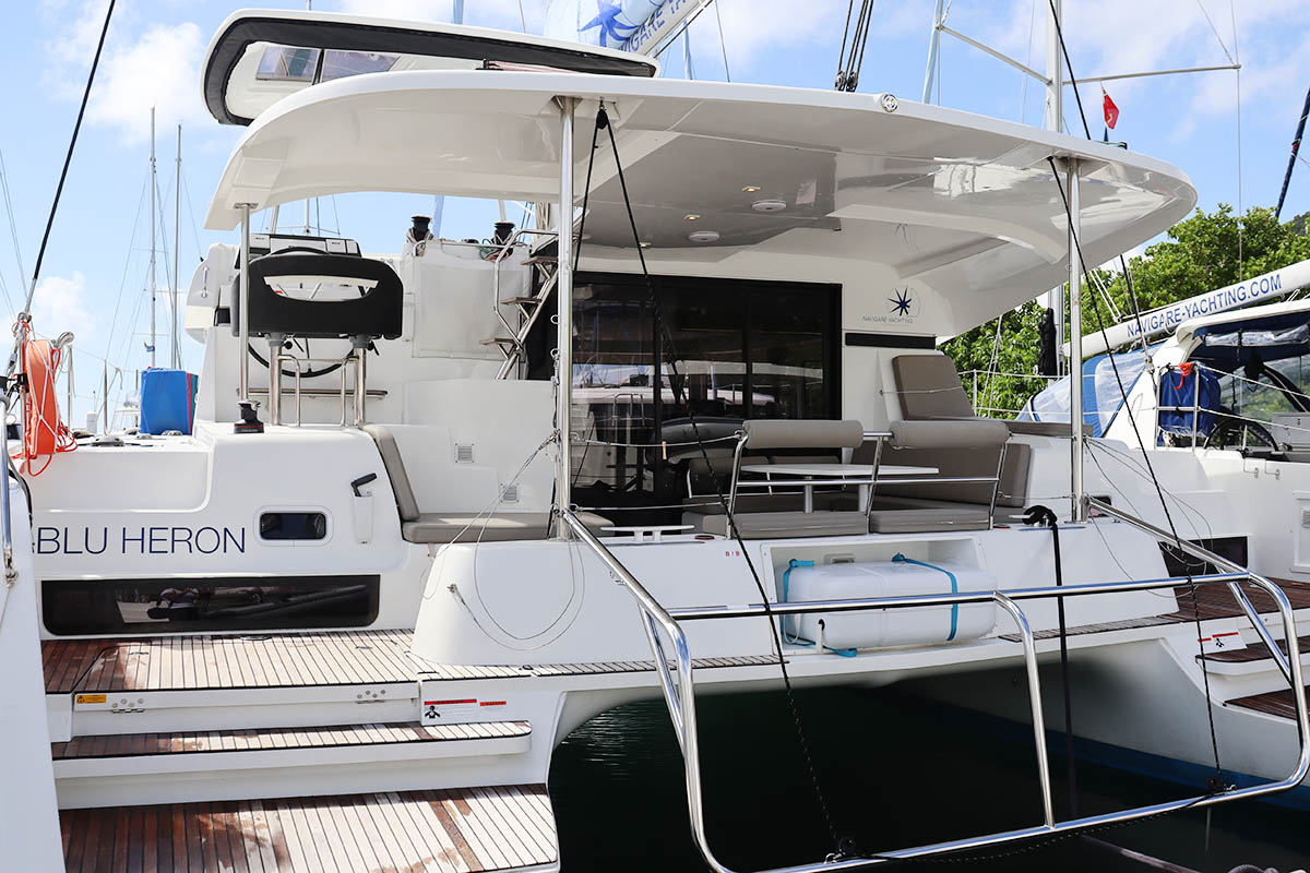 Lagoon 42 (4+2cab/4wc) „Blú Heron“ als Charteryacht