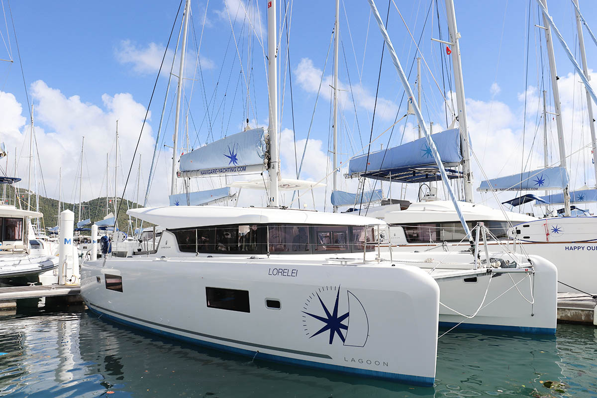 Lagoon 42 (4+2cab/4wc) „Lorelei“ als Charteryacht