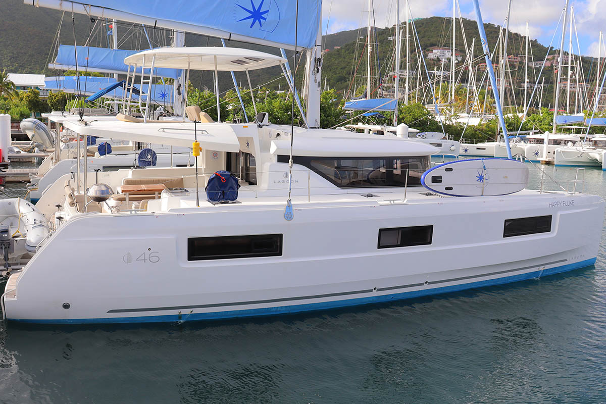 Lagoon 46 (4+2cab) „Happy Fluke“ als Charteryacht