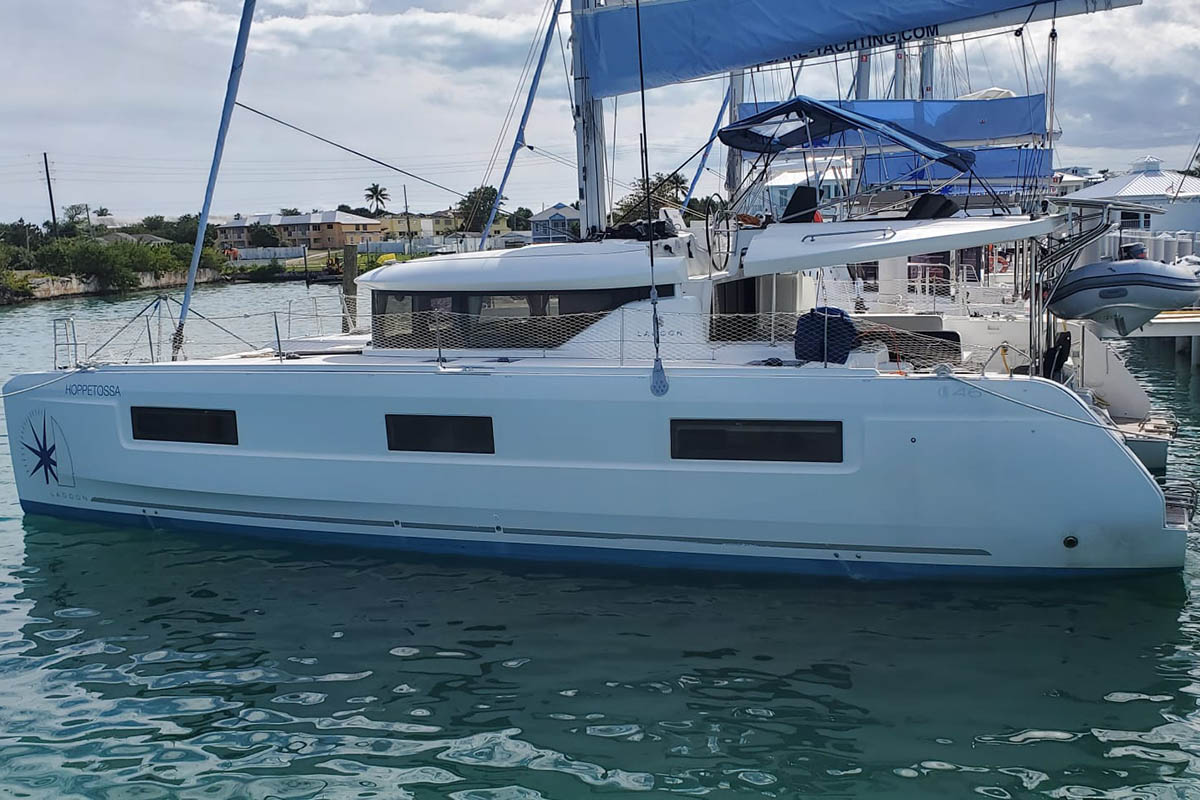 Lagoon 46 (4+2cab) „Hoppetossa“ als Charteryacht