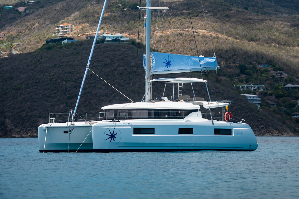 Lagoon 46 (4+2cab) „Kokomo“ als Charteryacht
