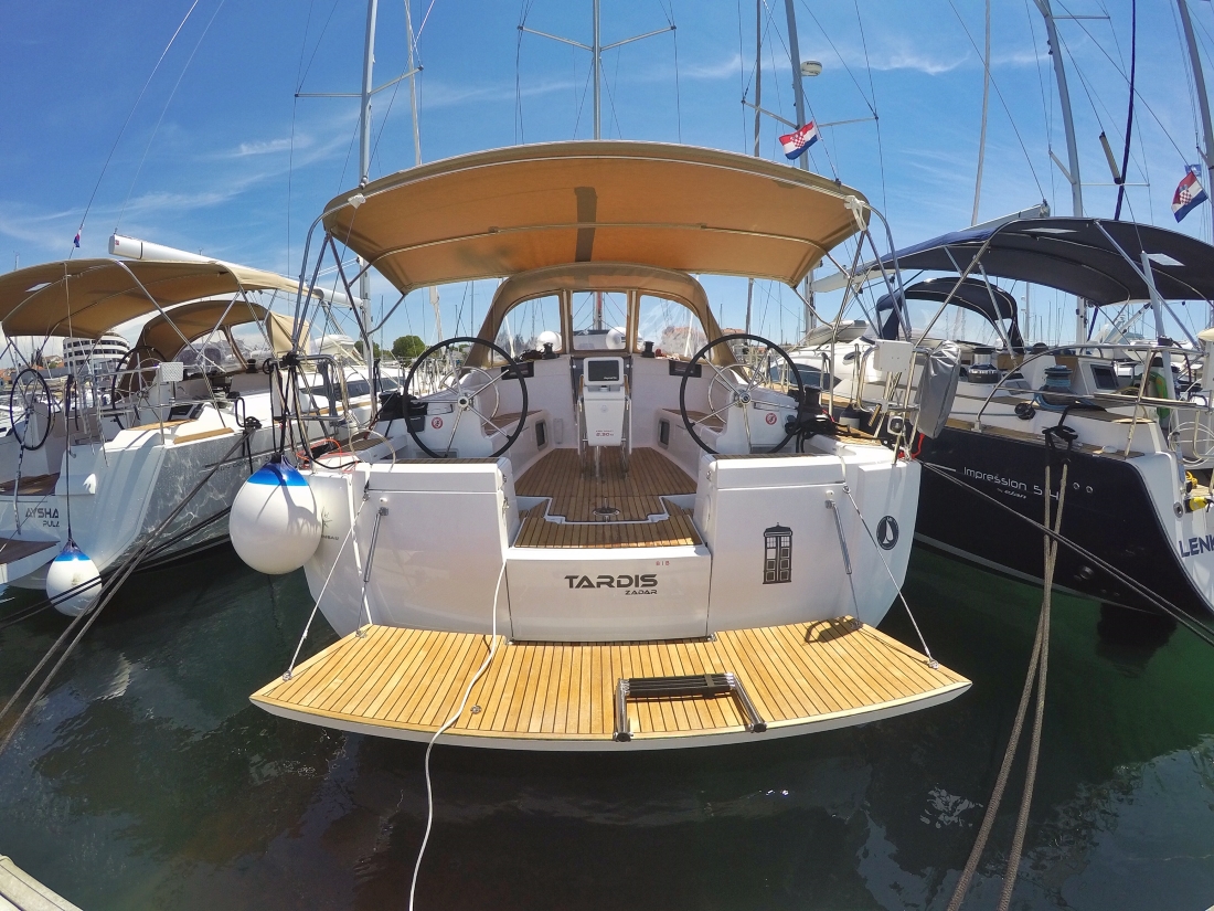 Sun Odyssey 449 „Tardis“ als Charteryacht