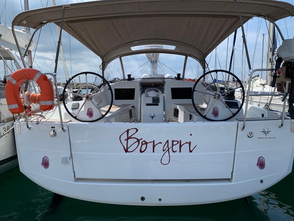 Sun Odyssey 410 (3cab) „Borgeri“ als Charteryacht