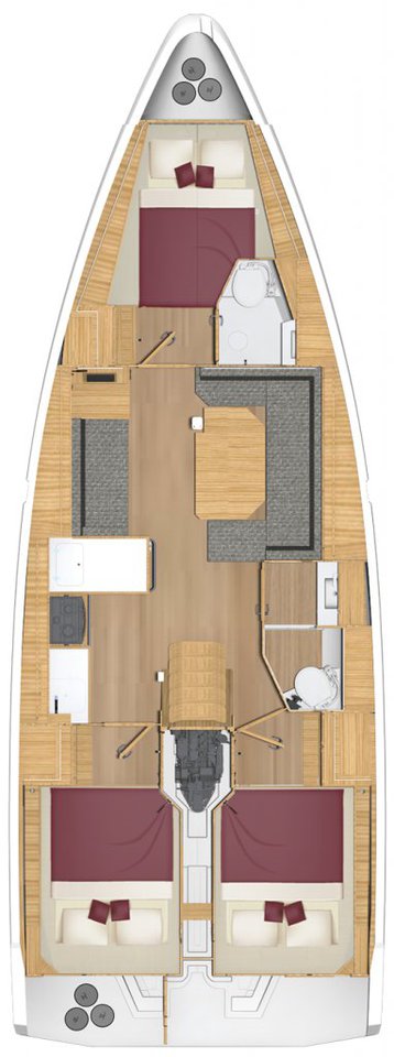 Bavaria C38 Sketch