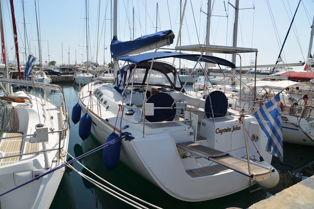 Oceanis 54 (4+1Cab/3wc) „Captain John“ als Charteryacht