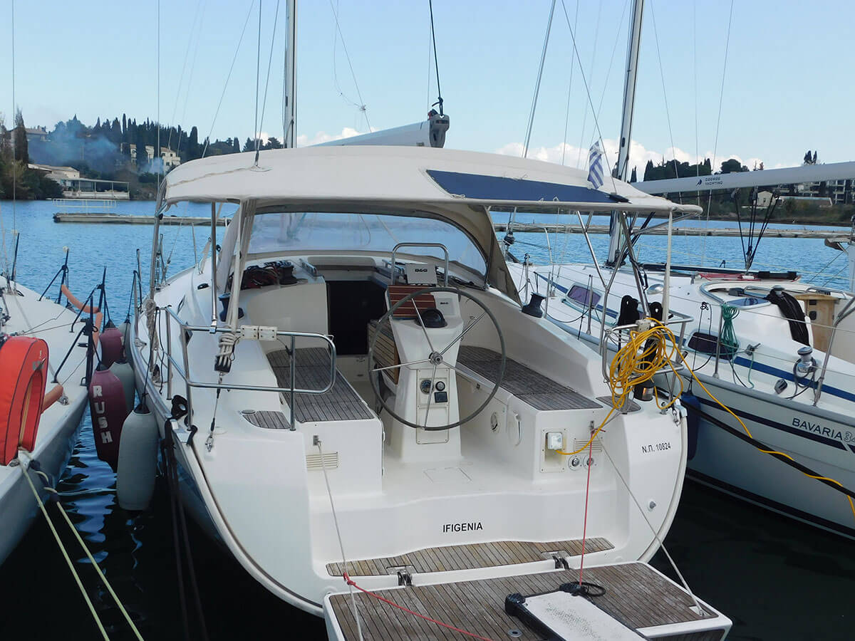 Bavaria Cruiser 36 „Ifigenia“ als Charteryacht