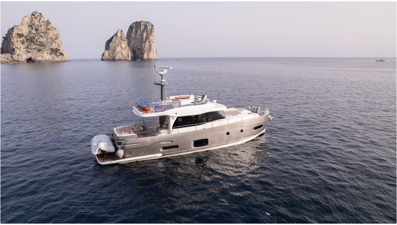 Azimut Magellano 53 (4+1cab) „Ciù Ciù“ als Charteryacht