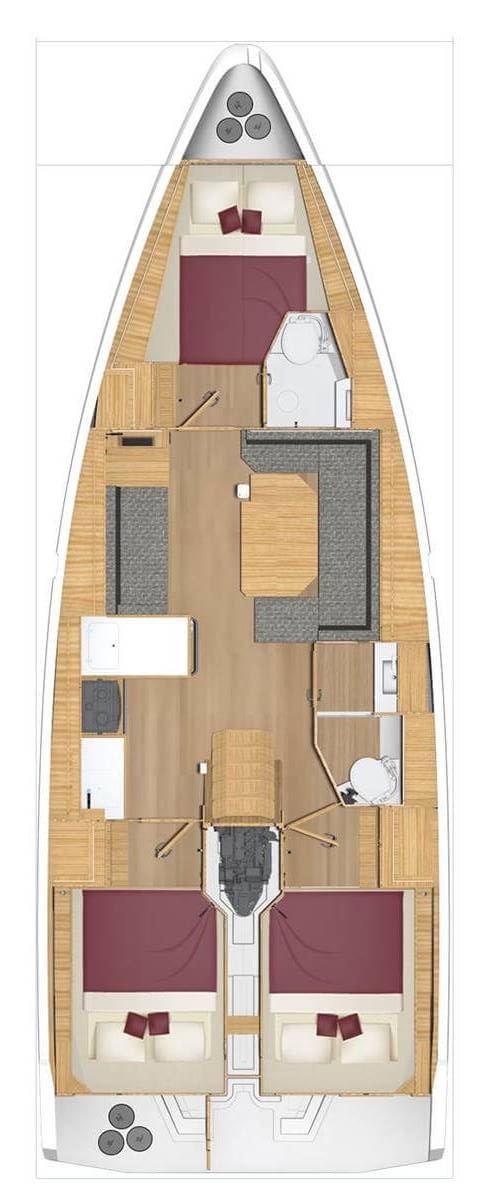 Bavaria C38 Sketch
