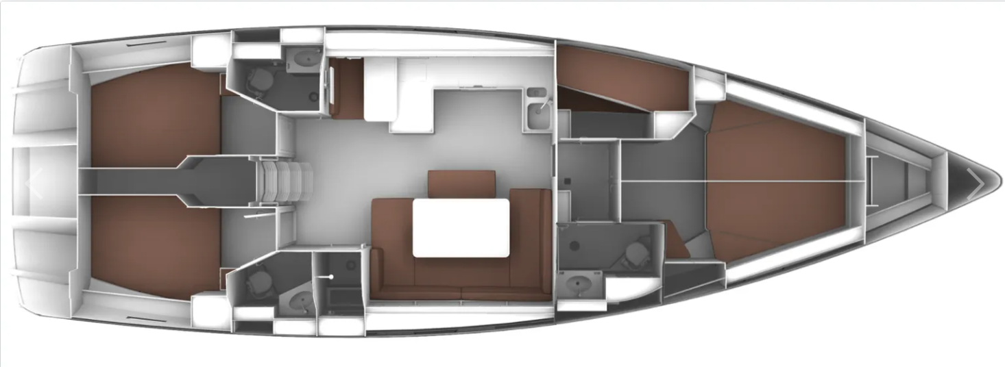 Bavaria 51 Cruiser Sketch