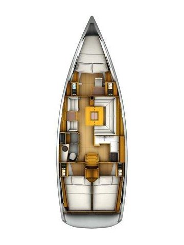 Sun Odyssey 409 perfomance Sketch