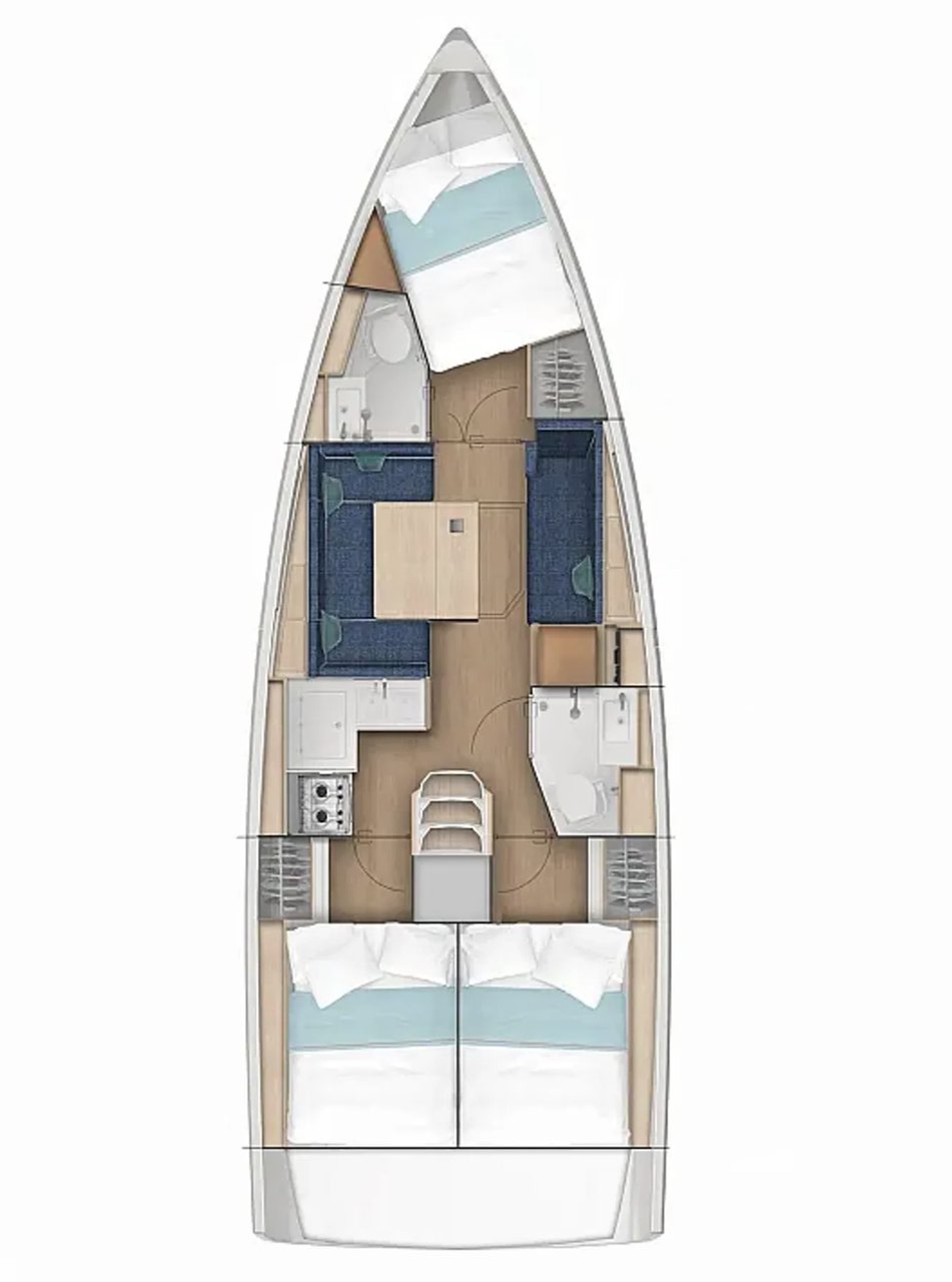 Sun Odyssey 380 Sketch