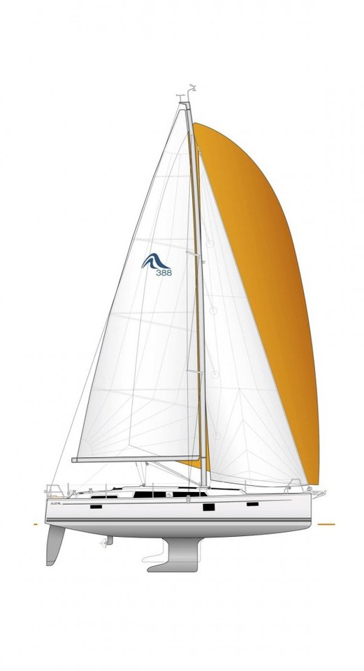 Hanse 388 Lady Marga, Foto 4