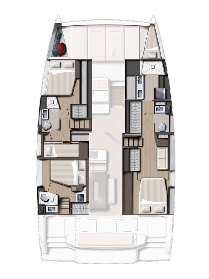 Bali 4.6 - 5 + 2 cab. Sketch