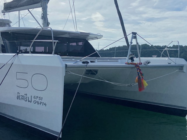 Leopard 50 „Ms. Chief“ als Charteryacht