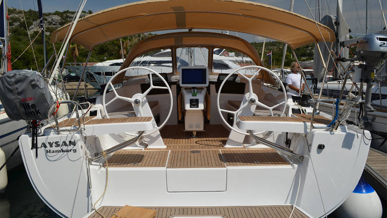 Hanse 418 „Laysan“ als Charteryacht