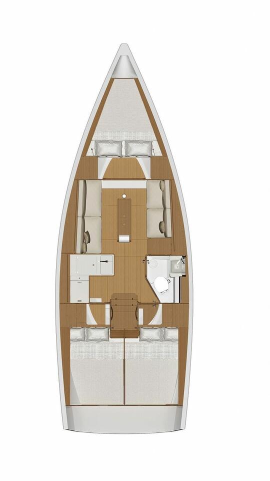 Dufour 360 GL Sketch