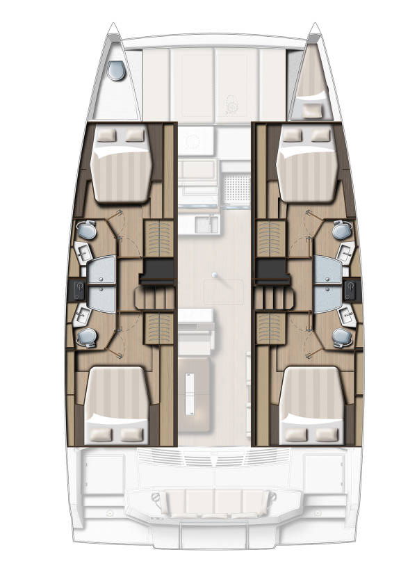 Bali 4.4 - 4 + 1 cab. Sketch