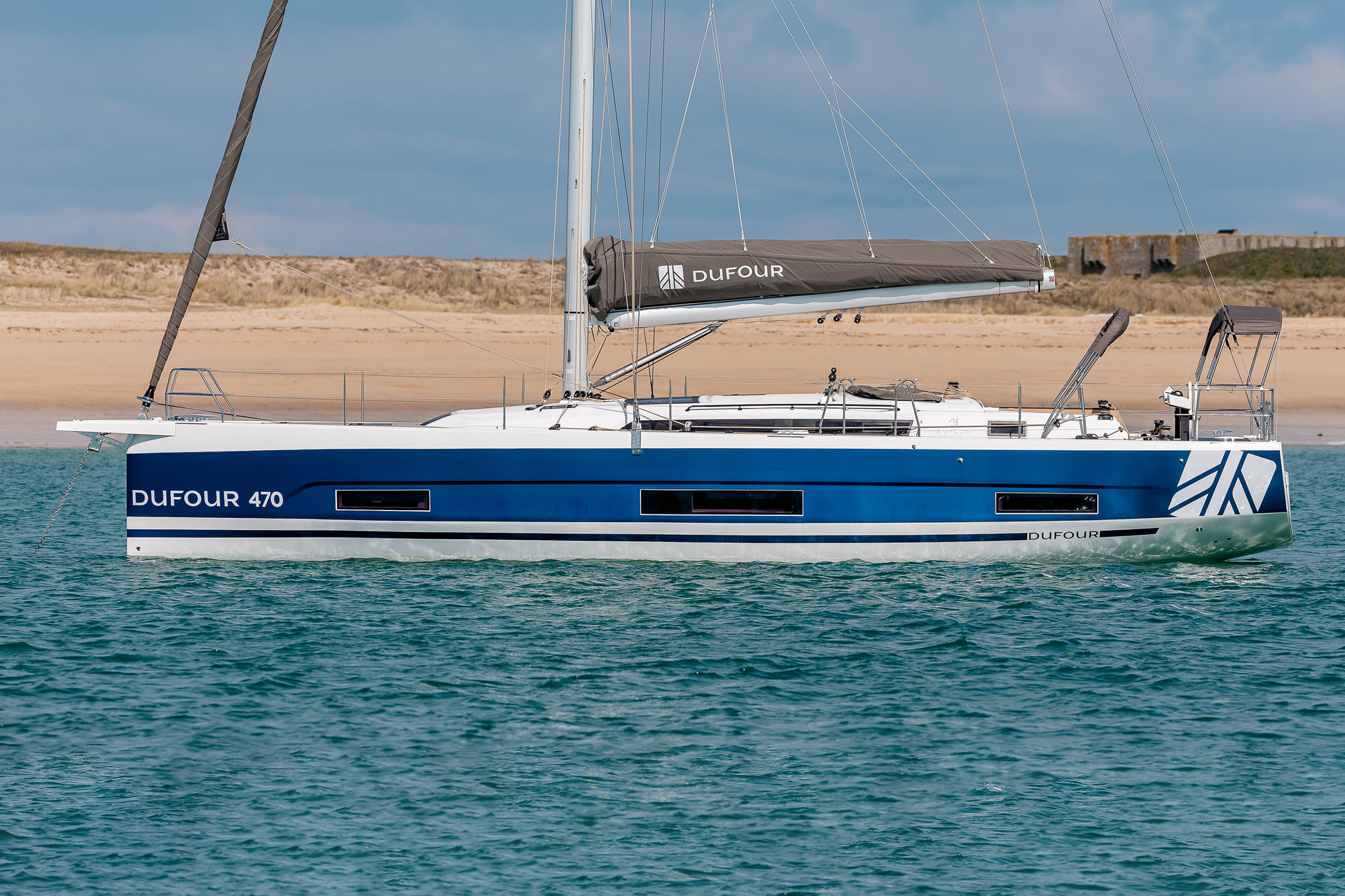 Dufour 470 (4+1cab/ 4 WC) „Ninna Nanna“ als Charteryacht