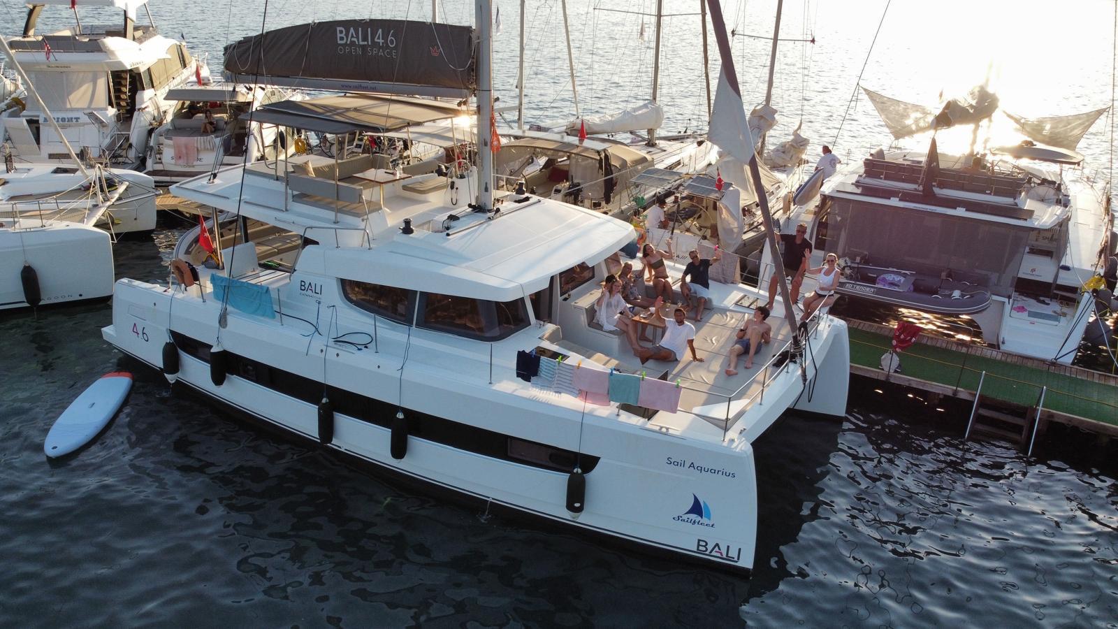 Bali 4.6 „Sail Aquarius“ als Charteryacht