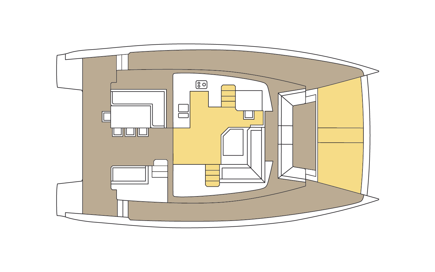 Bali 4.5 (4+2cab/4wc) Sketch