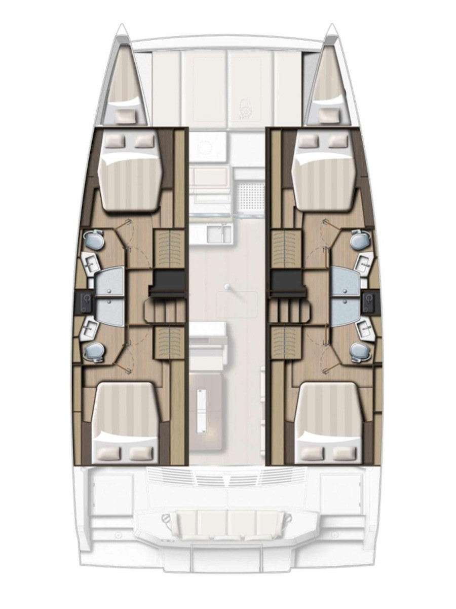 Bali 4.4 - 4 + 2 cab. Sketch