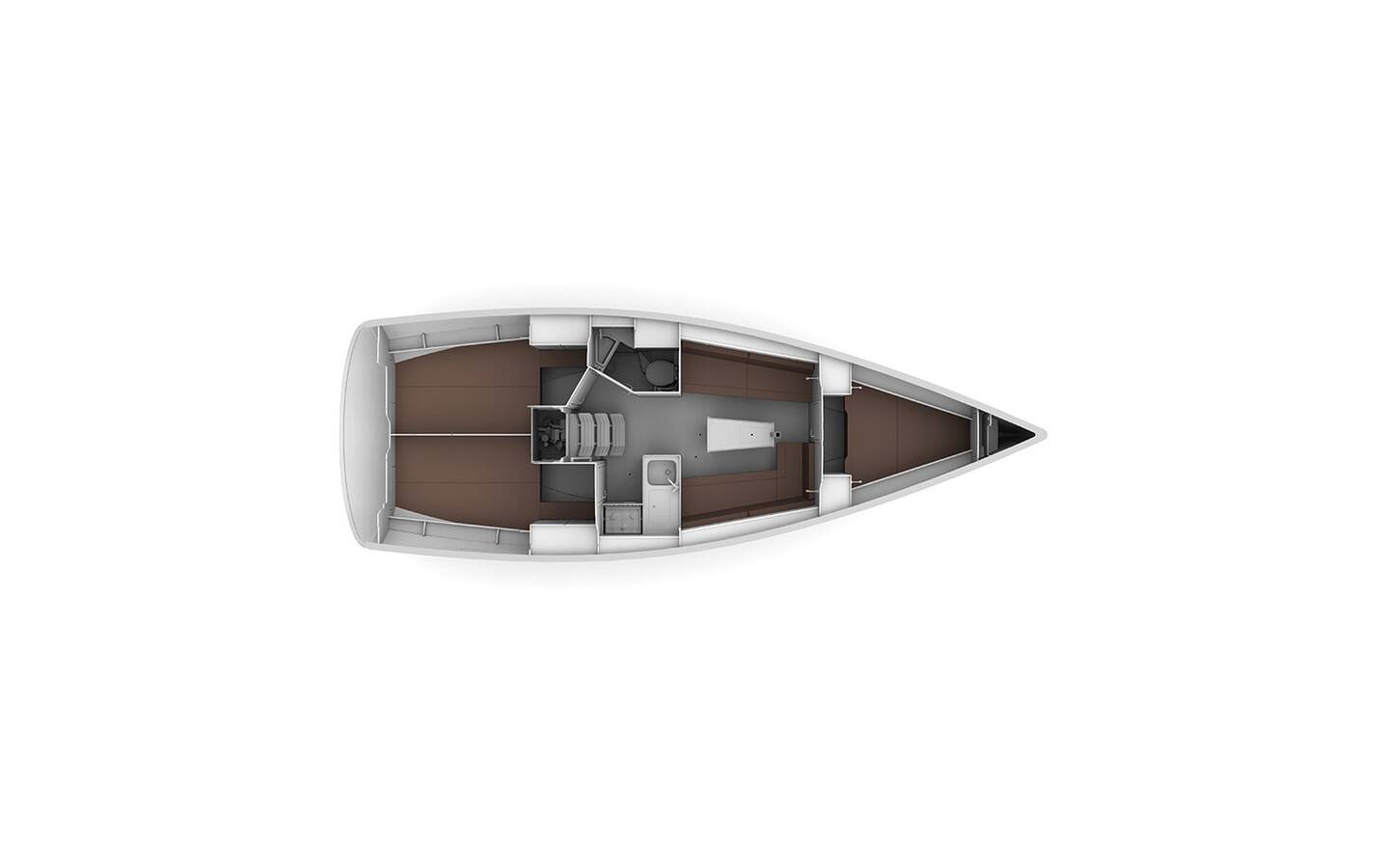 Bavaria Cruiser 34 (3cab/1wc) Sketch